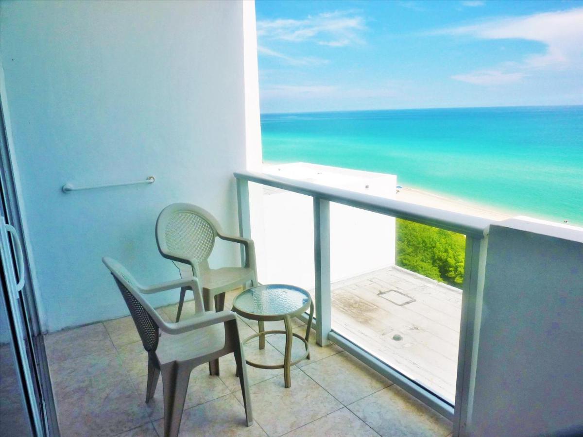 Castle 727 Studio With Balcony And Ocean View, Pool, Tennis, Beach Access, Free Parking Villa Miami Beach Eksteriør bilde